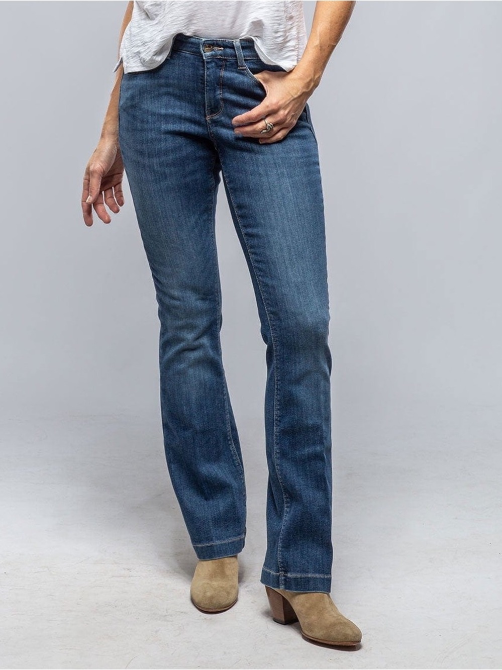 Mac Jeans Dream Boot Women's Vintage Blue Boot Cut Jeans